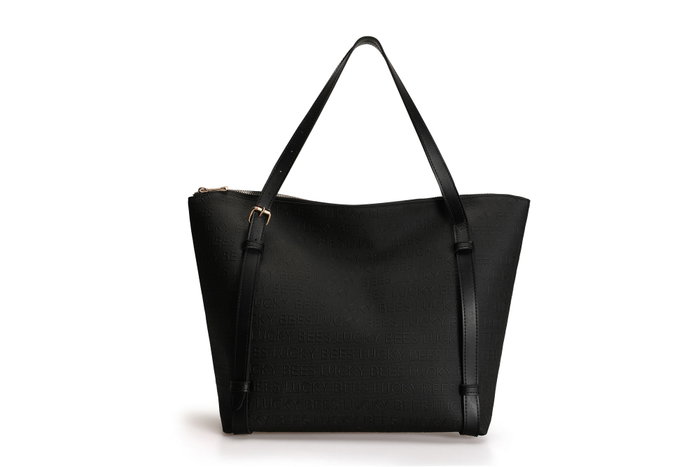 Lucky Bees Bolso Tote Negro Lucky Bees Bolso Tote Negro
